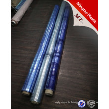 Rouleau de film pvc transparent pour l&#39;emballage d&#39;impression pvc film transparent normal pour l&#39;emballage du matelas